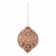 Pallina di natale grande dal design elegante Crystal