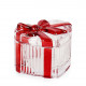 Scatola in vetro con forma di cuore pacchetto regalo