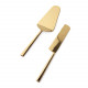 Set 2 pezzi paletta e coltello per torta
