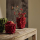 Vaso in ceramica con peperoncini