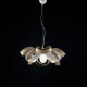 Sospensione con struttura in metallo dal design moderno regolabile in altezza