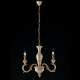 Lampadario in stile classico in legno a 3 luci