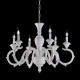 Lampadario in legno in stile classico 6 luci