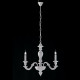 Lampadario moderno in legno in stile classico con 3 luci
