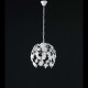 Lampada a sospensione piccolo con struttura in metallo dalle linee classiche