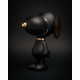 Soprammobile in resina Snoopy Standing Black