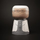 Vaso grande in resina dal design moderno Pope