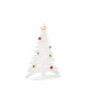 Decorazione natalizia in acciaio albero di natale piccolo "Bark for Christmas"