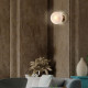 Applique da parete con diffusore in vetro dal design moderno ed elegante