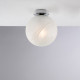Lampada a soffitto con diffusore in vetro dal design moderno ed elegante