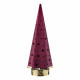 Albero di natale piccolo stilizzato in marmorino con led