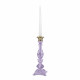 Candelabro alto in marmorino dal design moderno ed elegante