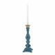 Candelabro alto in marmorino dal design moderno ed elegante