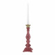 Candelabro alto in marmorino dal design moderno ed elegante