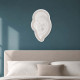 Capezzale moderno da letto con la maternità in marmorino 55x35