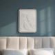 Capezzale moderno di design con la sacra famiglia per camera da letto