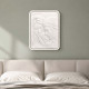 Capezzale moderno la sacra famiglia per camera da letto con cornice in legno 