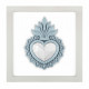 Capezzale per camera con cuore