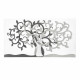 Capezzale piccolo in legno con sacra famiglia dal design moderno ed elegante