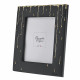 Cornice portafoto in marmorino con decori a goccia design moderno ed elagante