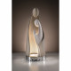 Lampada a led grande con sacra famiglia