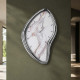 Orologio da parete moderno grande con quadrante in marmo