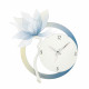 Orologio da parete rotondo con fiori dal design moderno ed elegante