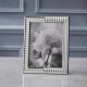 Portafoto con cornice in argento in stile classico