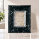 Portafoto con cornice in marmo dal design moderno