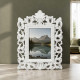 Portafoto da tavolo barocco in marmorino dal design moderno ed elegante