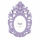 Portafoto da tavolo ovale barocco in marmorino dal design moderno ed elegante