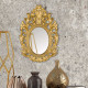 Portafoto da tavolo ovale barocco in marmorino dal design moderno ed elegante