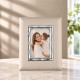 Portafoto moderno con cornice in marmorino