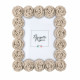 Portafoto piccolo con cornice in marmorino dal design moderno