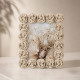 Portafoto piccolo con cornice in marmorino dal design moderno