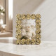 Portafoto piccolo con cornice in marmorino dal design moderno