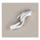 Quadro con pannello in legno e raffigurazione in marmorino