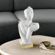 Scultura grande in marmorino dal design moderno