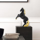 Scultura media in marmorino dal design moderno