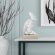 Scultura media in marmorino dal design moderno