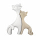 Scultura piccola in marmorino dal design moderno