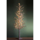 Albero di natale Larice con glitter e 78 led