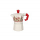 Caffettiera moka in alluminio a 1 tazza