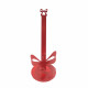 Porta scottex con fiocco in metallo