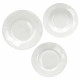Servizio di piatti 18 pezzi in ceramica bianca