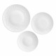 Servizio di piatti 18 pezzi in ceramica dallo stile classico "Delizie"