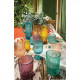 Set 6 pezzi calici in vetro per vino in colori assortiti