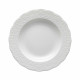 Set 6 pezzi piatti fondi in ceramica dalle linee classiche ed eleganti