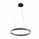 Sospensione a LED con un diffusore piccolo a cerchio regolabile in alluminio