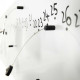 Lavagna magnetica con calendario con magneti inclusi per foto e appunti "KROK 2"